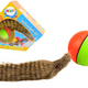 Ball With Fluffy Ferret Tail Interactive Bath Toy