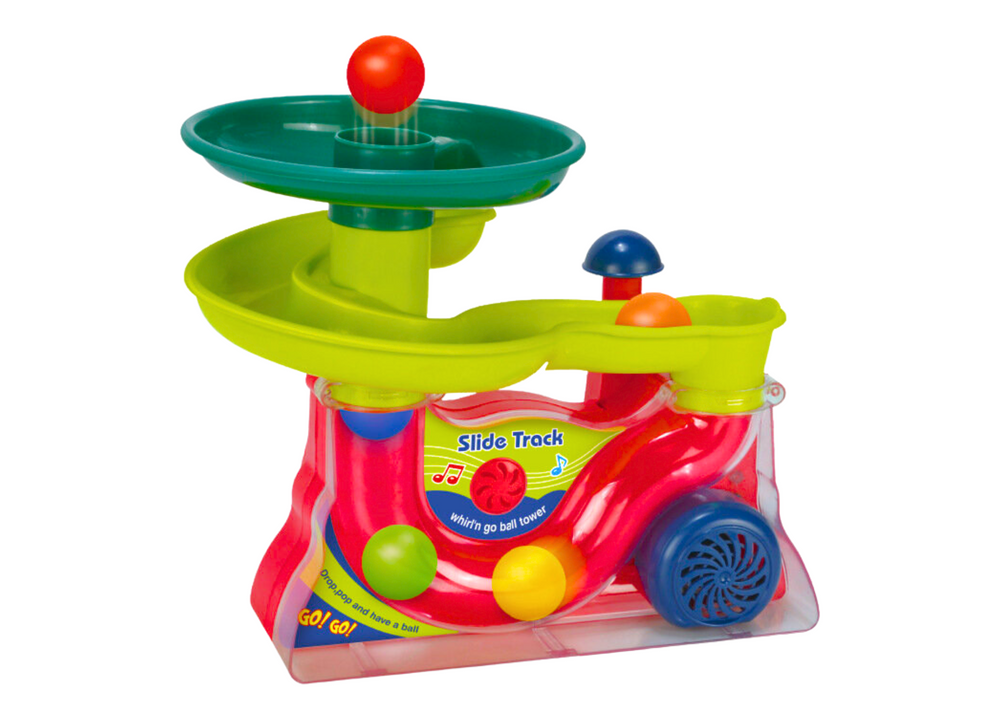 Fountain Slide For Balls Balls Sounds Colorful