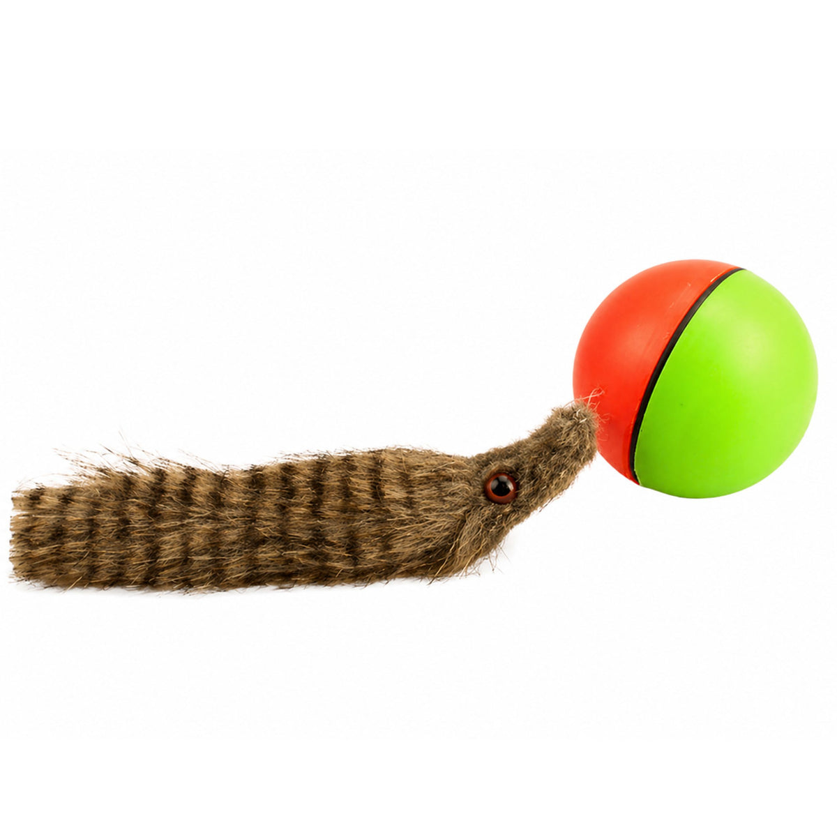 Ball With Fluffy Ferret Tail Interactive Bath Toy
