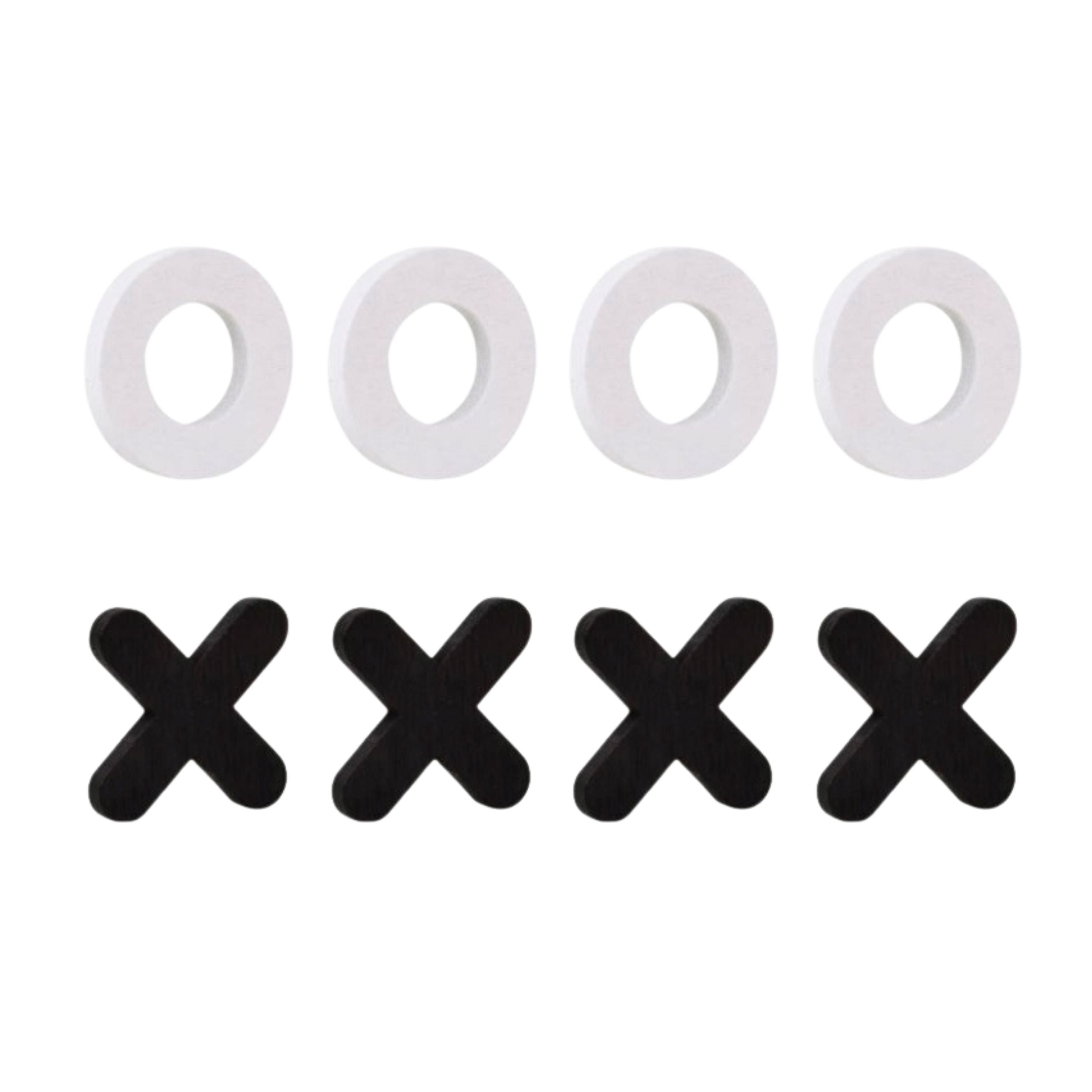 Jogo Tic Tac Toe Lógica Estratégica Madeira