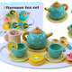 Tea Coffee Set For Children Wooden 15 Pieces