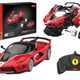 Building Blocks Car Rc Rastar 1:18 Ferrari Fxxk Evo Red 88 Pcs.