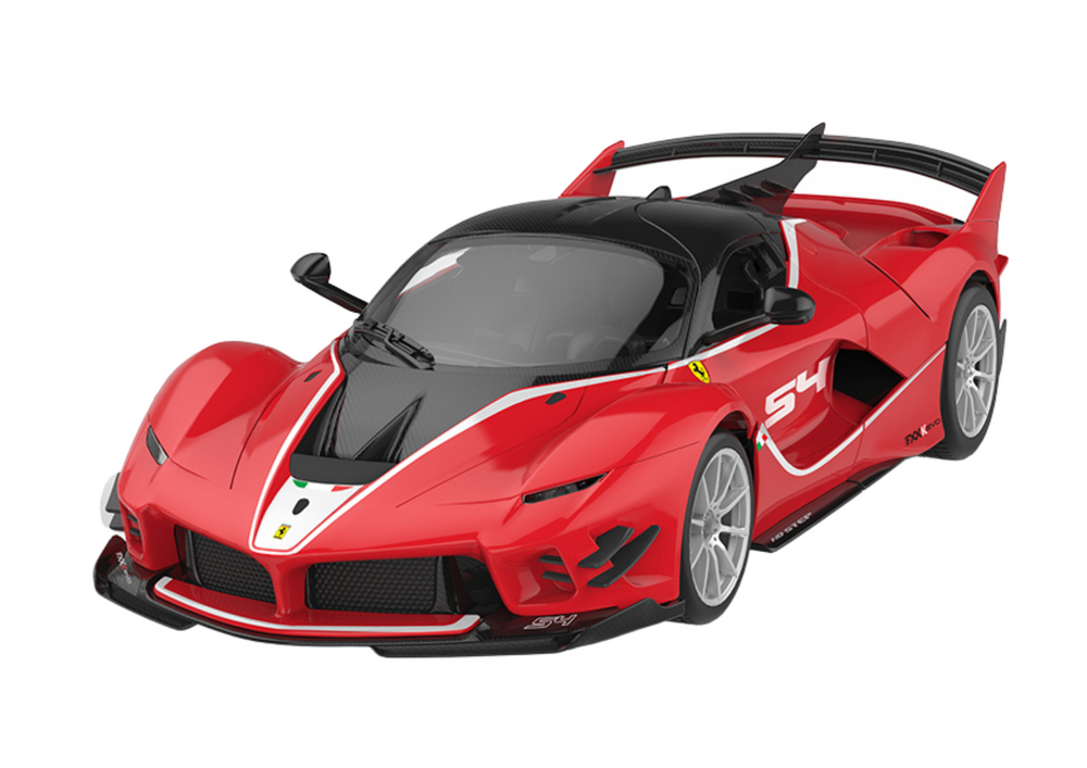 Building Blocks Car Rc Rastar 1:18 Ferrari Fxxk Evo Red 88 Pcs.