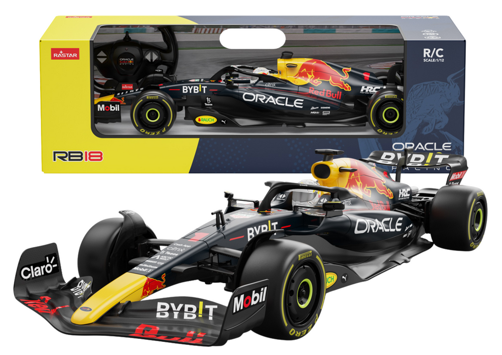 Rastar Car Red Bull Rb181 F1 Rc Race Car Bluemarin 1:12
