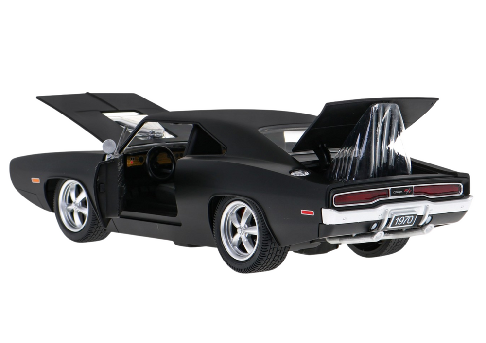 Rc Car 1:16 Remote Control Dodge Charger R/t Opening Elements Black