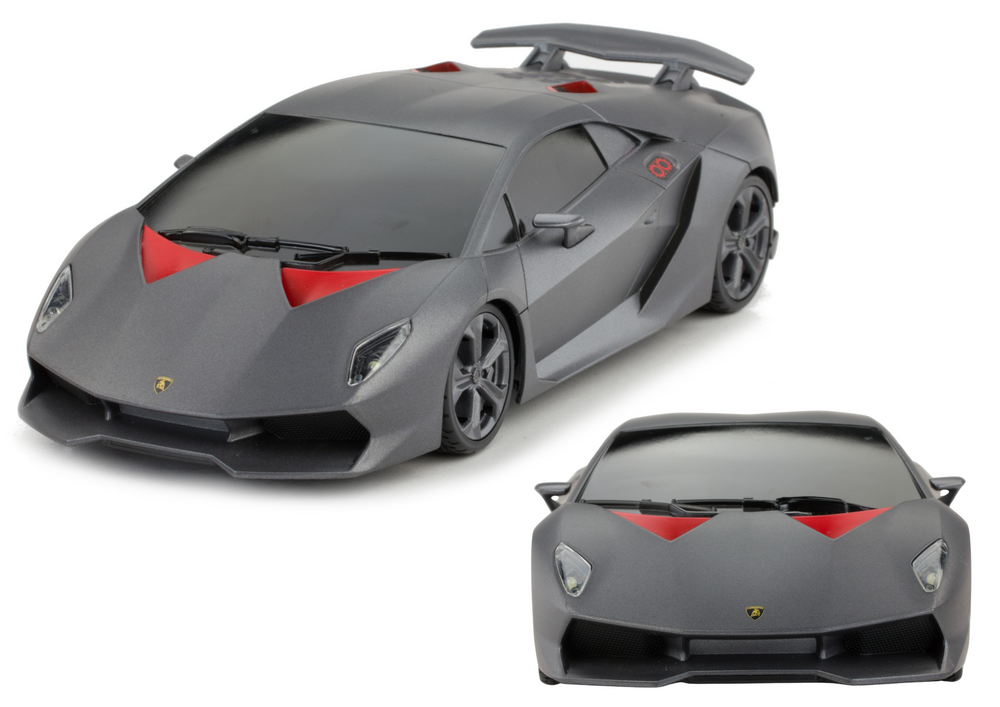 Rc Sports Car 1:18 Remote Controlled Lamborghini Sesto Elemento Gray