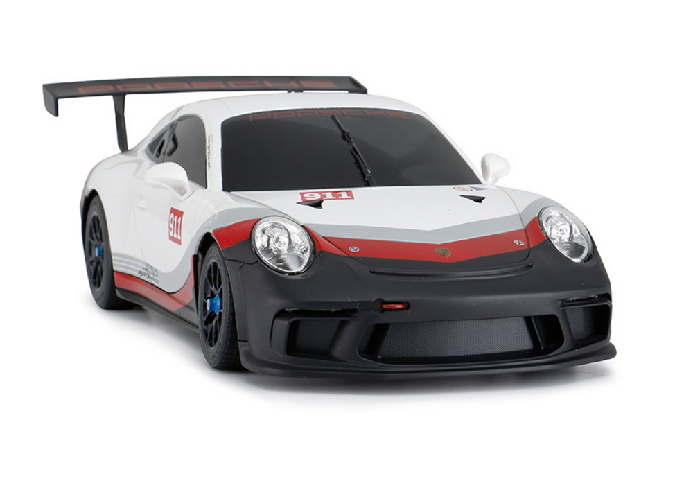 Rc Car 1:18 Rastar Porsche 911 Gt3 White-gray