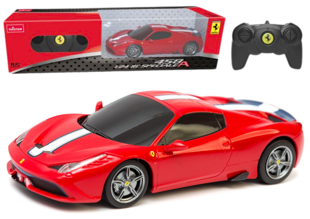 Rc Sports Car 1:24 Telecomanda Ferrari 458 Speciale Red
