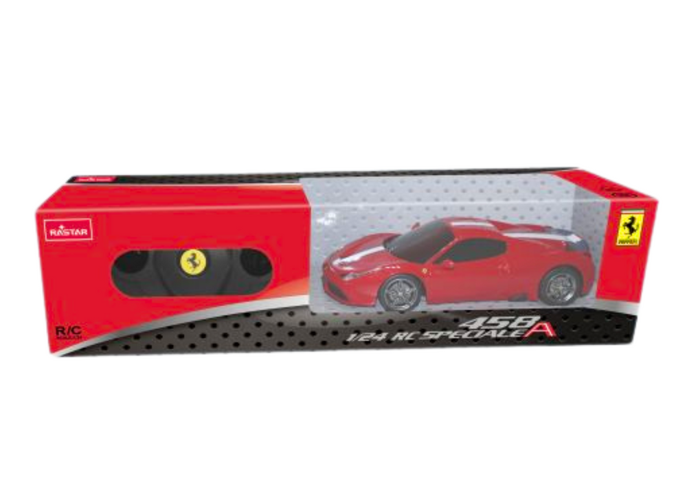 Rc Sports Car 1:24 Remote Controlled Ferrari 458 Speciale Red