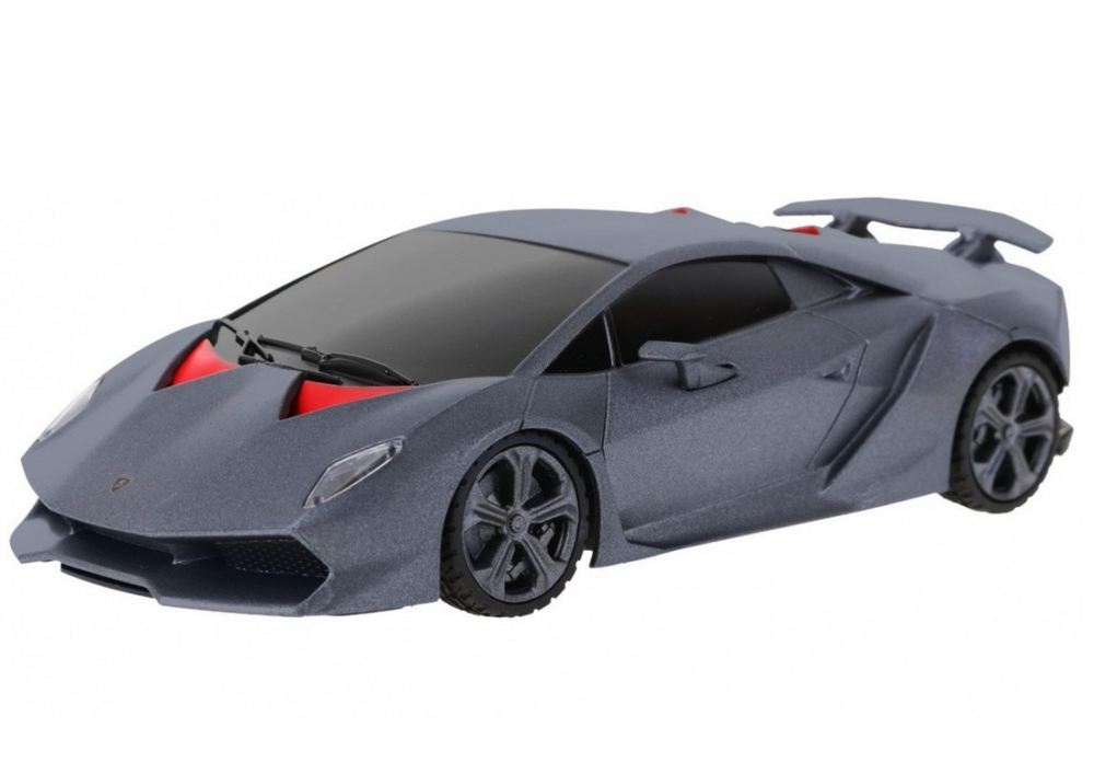 Rc Sports Car Remote Controlled Lamborghini Sesto Elemento Gray 1:24
