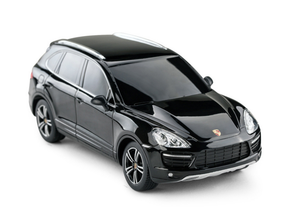 Porsche Cayenne Turbo Remote Control Car Rc Rastar Black 1:24