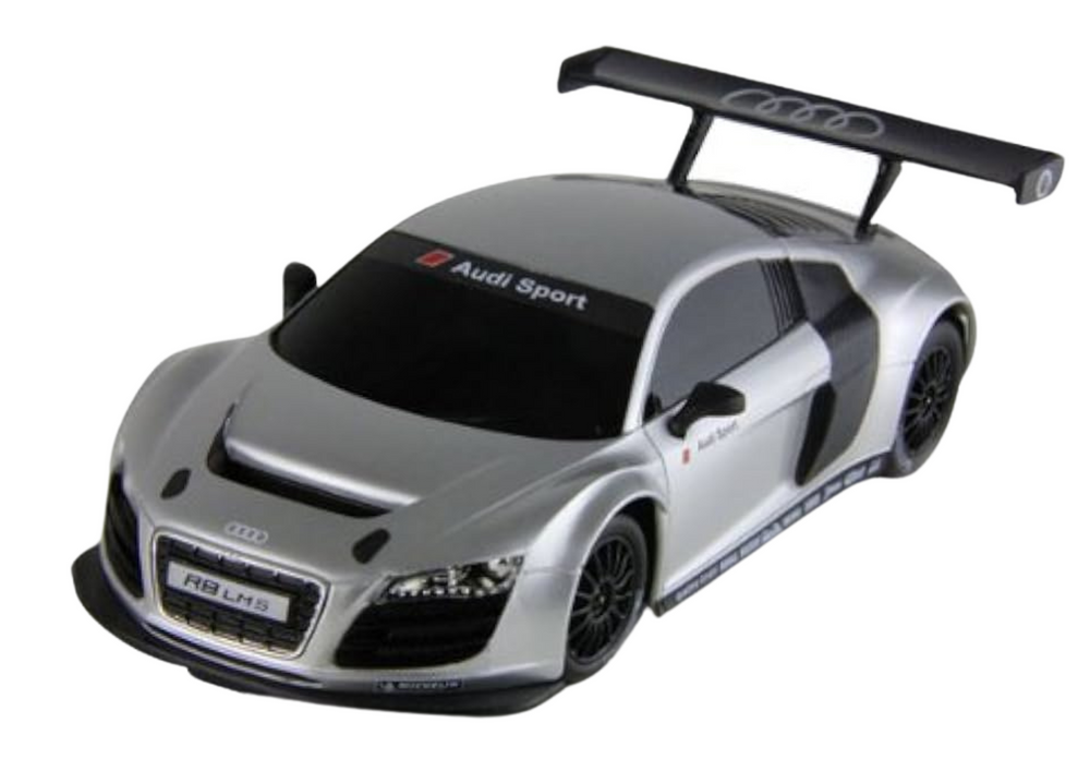 Car R/c 1:24 Remote Controlled Sports Audi R8 Lms Silver