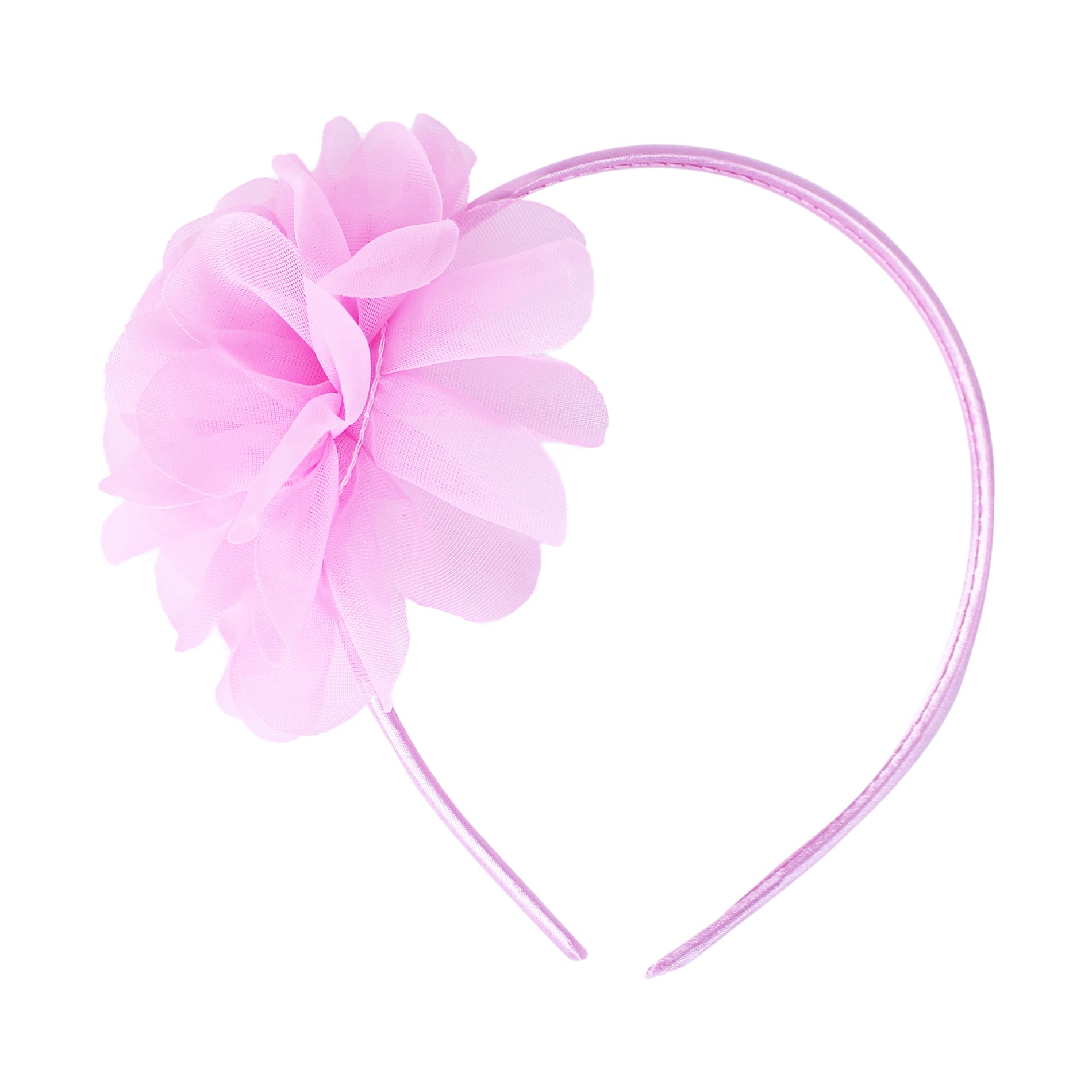 Diadema Infantil Flor Rosa