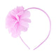 Diadema Infantil Flor Rosa