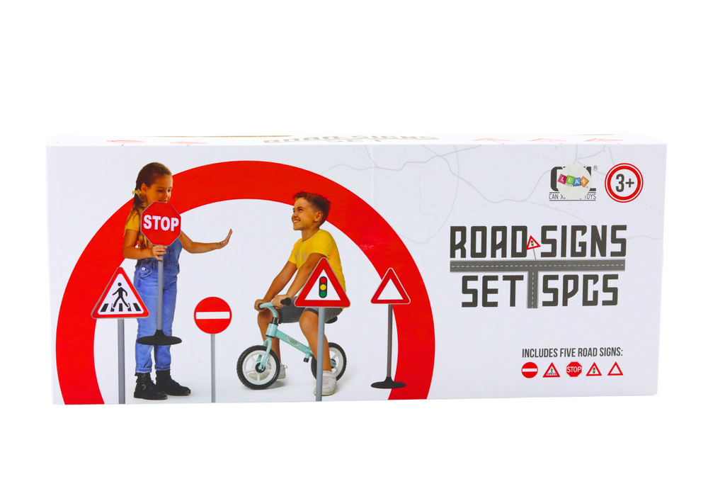 Educational Road Signs Warning Set 5 Pcs 70cm