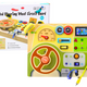 Analog Sensory Manipulative Board Bil LED-ljus