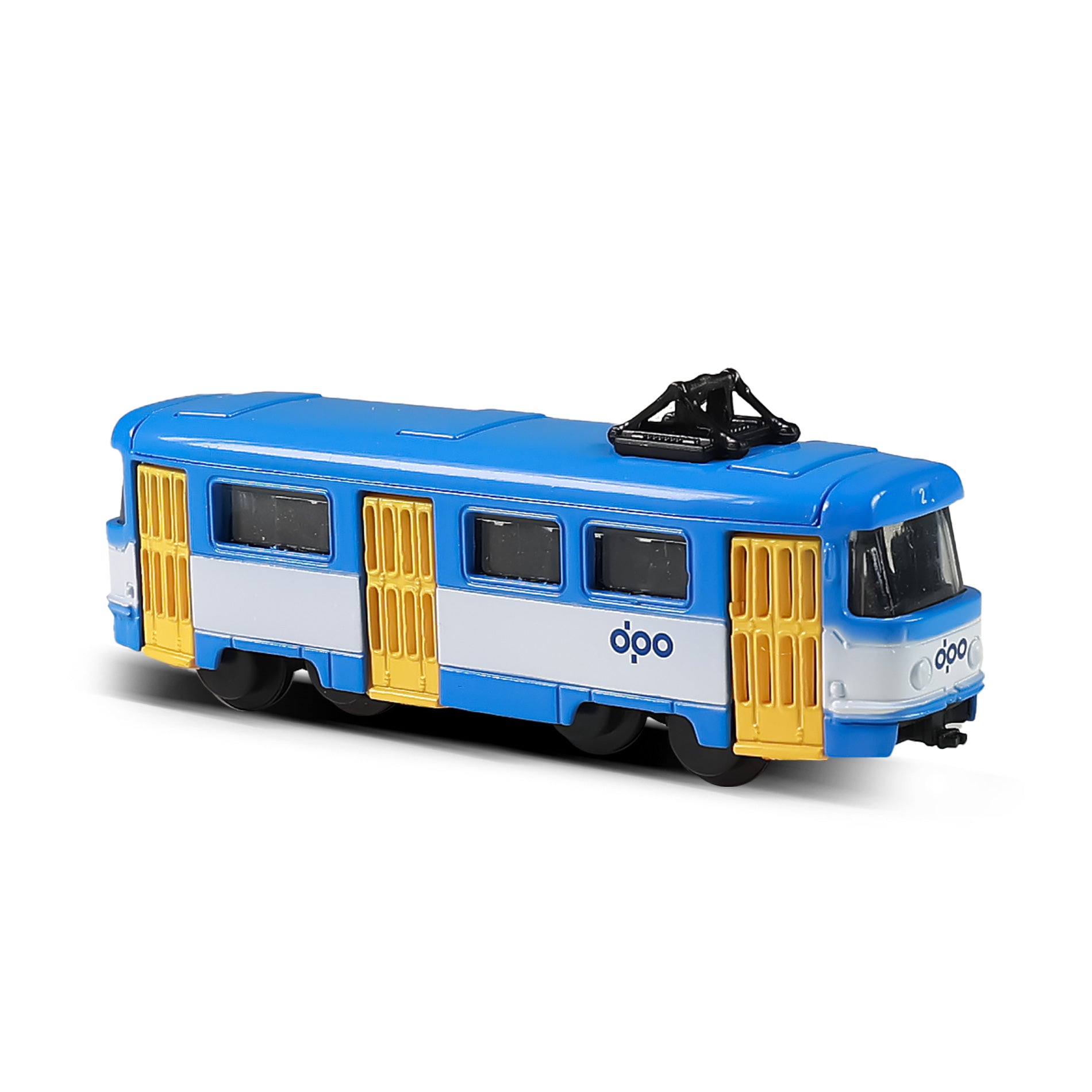 Метален трамвай Mini Dpo Ostrava 8,5 см