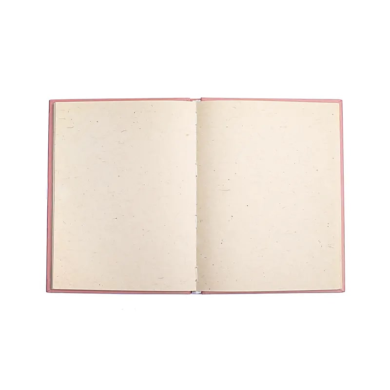 Notesbog Månefaser & Stjerner Gammel Rose --sæt med 2 stk - 15x21 Cm