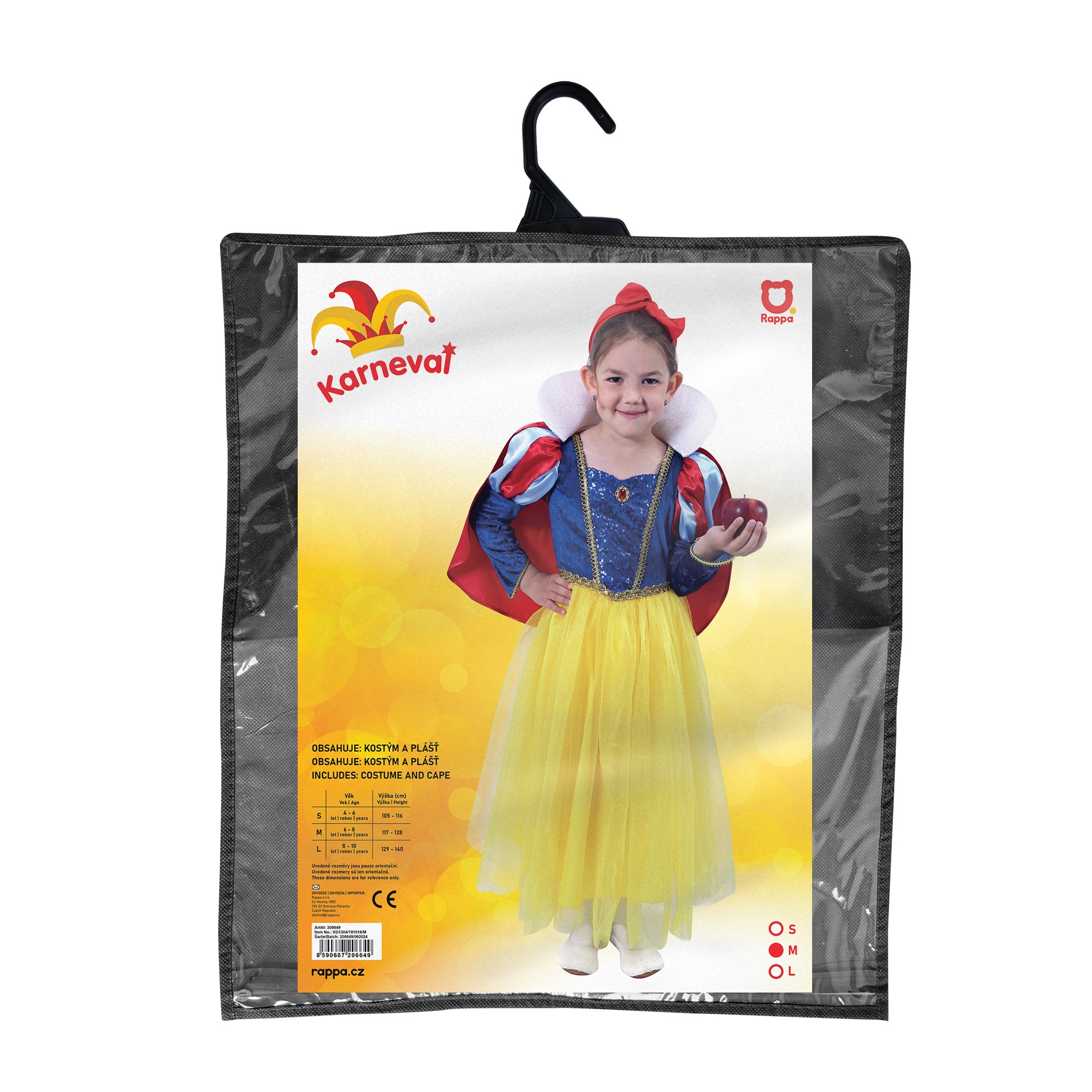 Børnekostume - Snehvide (m)