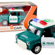 Classic Police Car 1:38 Drive Lights Sounds Green