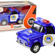 Classic Police Car 1:38 Drive Lights Sounds Blue