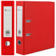 A4 documentbinder/75 mm hendelmechanisme rood