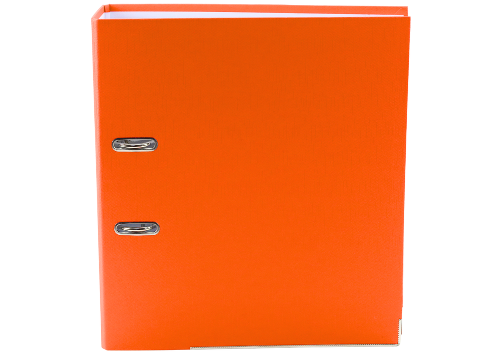 A4/75mm Orange Document Binder