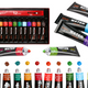 Acrylic Paint Set In A Tube 12 Colors