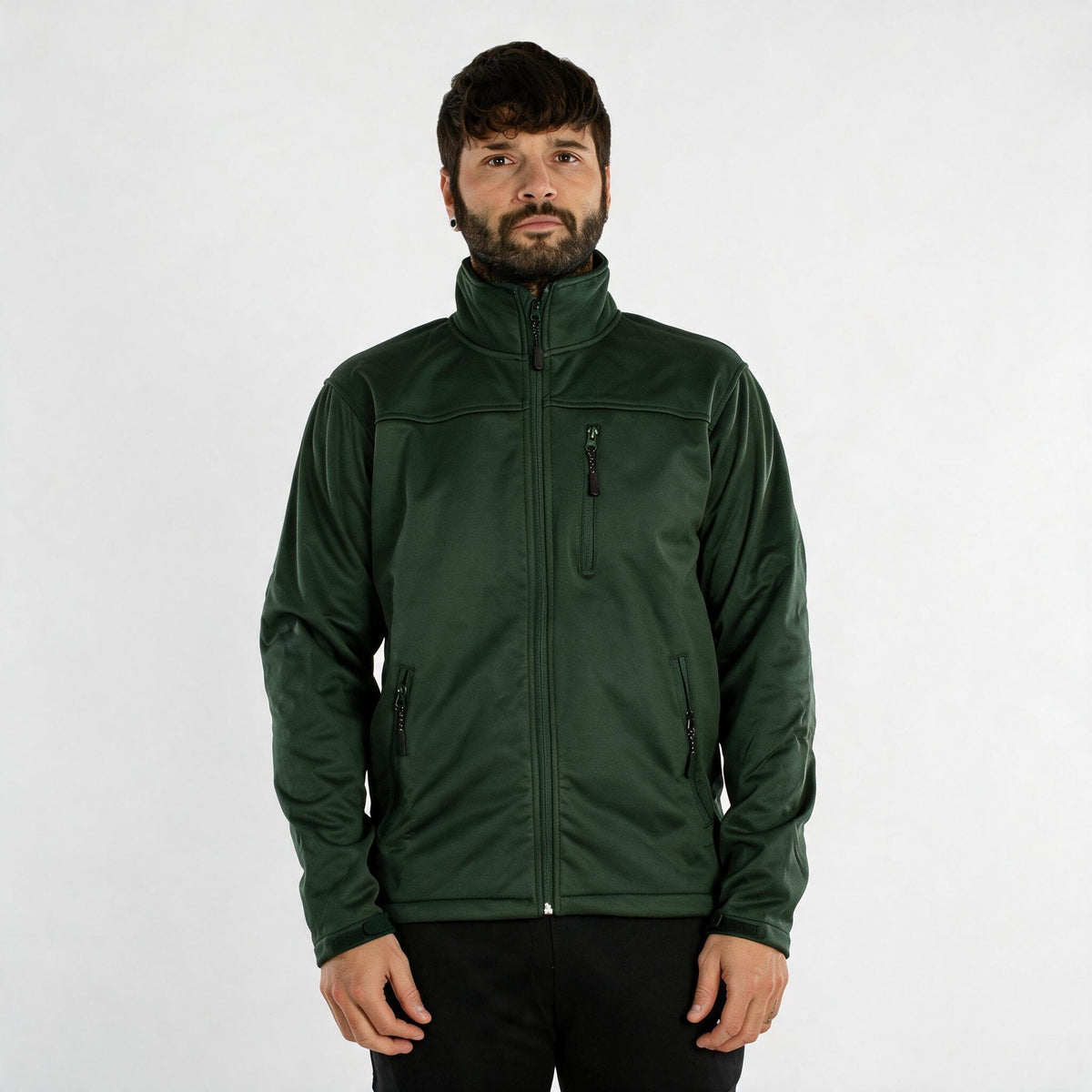 Softshellová bunda Softee Regis For Men Verde Oscuro