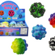 Kneading And Bouncing Ball With Studs Colorful 6.5cm