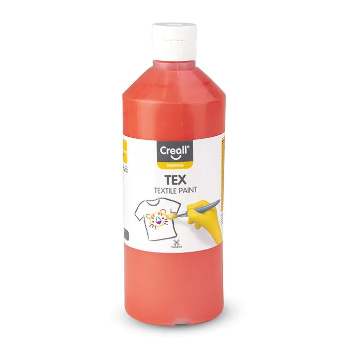 Оранжева текстилна боя Creall