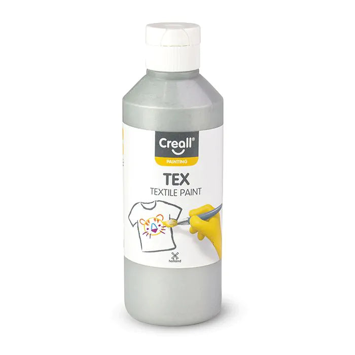 Сребърна текстилна боя Creall