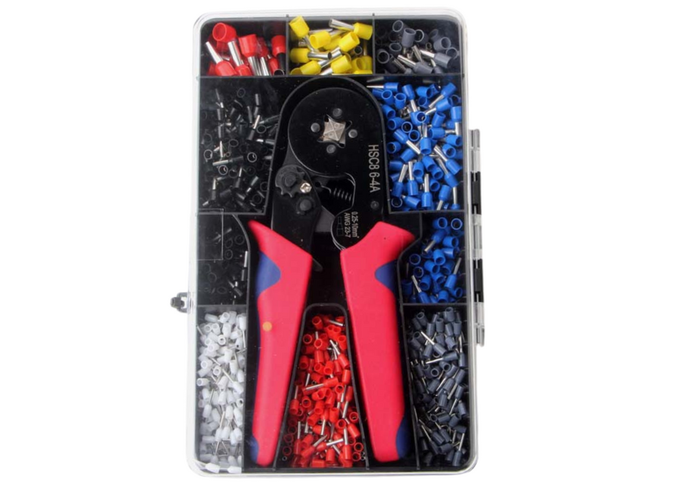 Set Of Crimping Press For Mounting Cable Sleeves In A Case 1200 Pcs