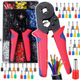 Set Of Crimping Press For Mounting Cable Sleeves In A Case 1200 Pcs