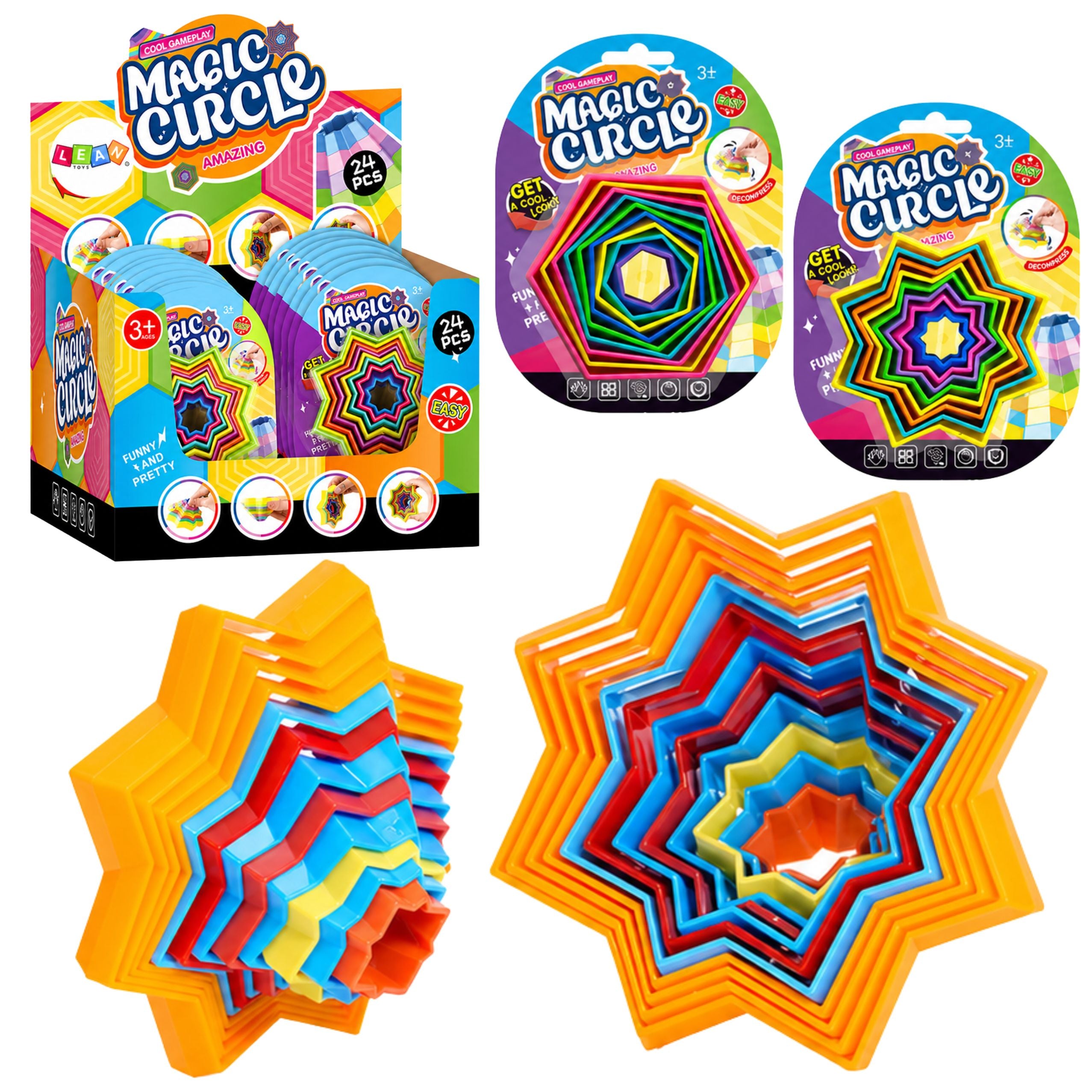 Sensory Anti-stress Toy Magic Shapes