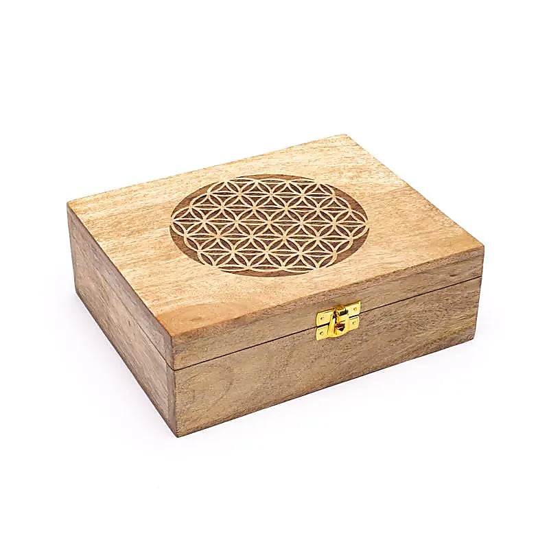 Teboks Flower Of Life - 22x18x8cm