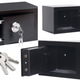 Home Key Safe Steel Black 35x25x25cm