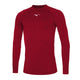 T-shirt termica a maniche lunghe Mizuno Team Core Burdeos