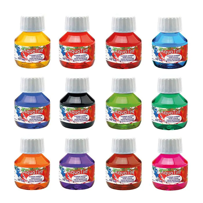 Collall Assorted Watercolor Aqua Tint | 12 Х 50 мл