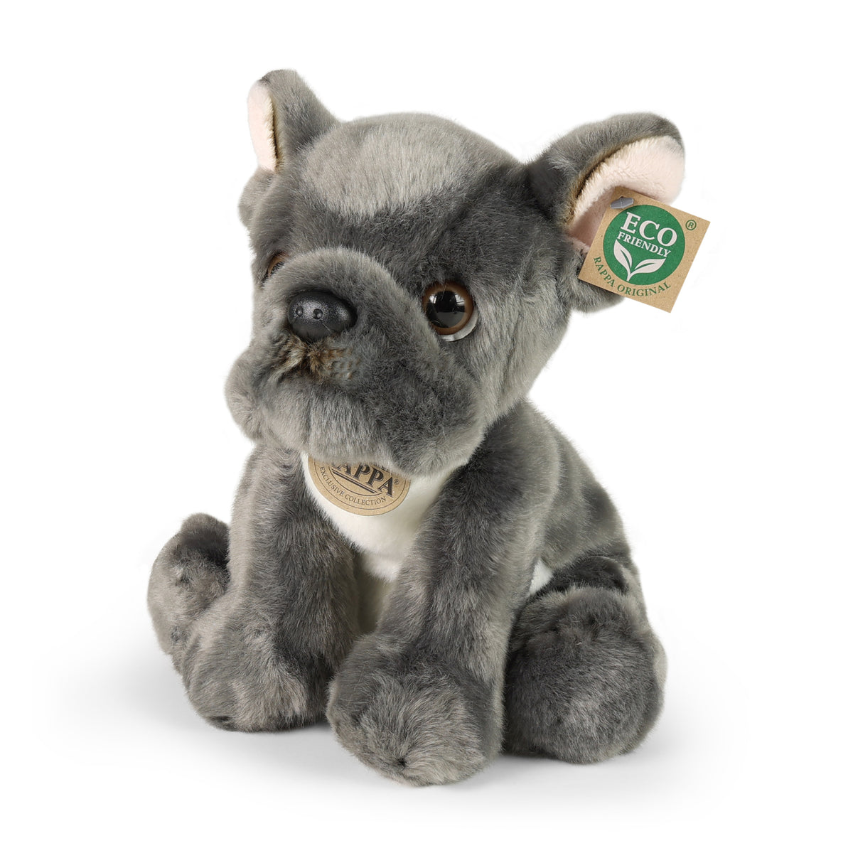 Pluche Franse Bulldog 26 Cm Milieuvriendelijk