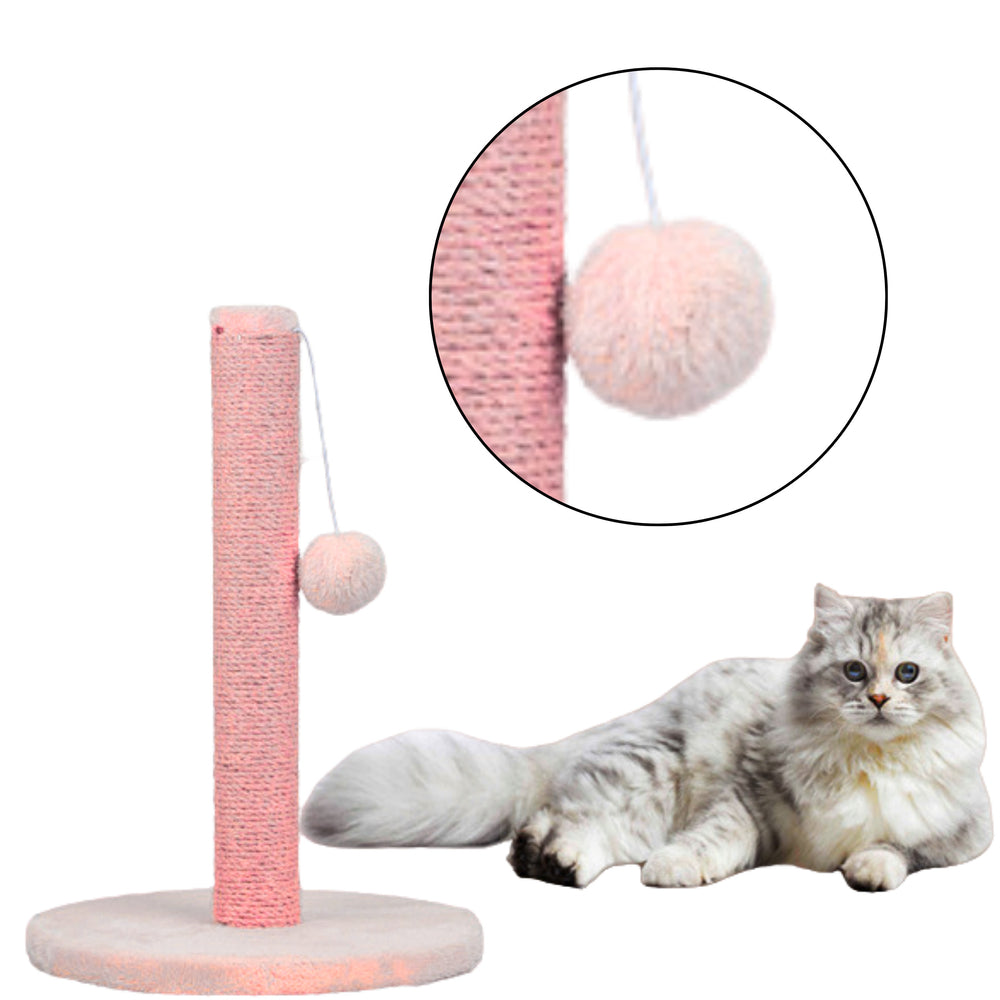 Scratcher Cat Túr Poist Scratching Pink 40 Cm X 30 Cm
