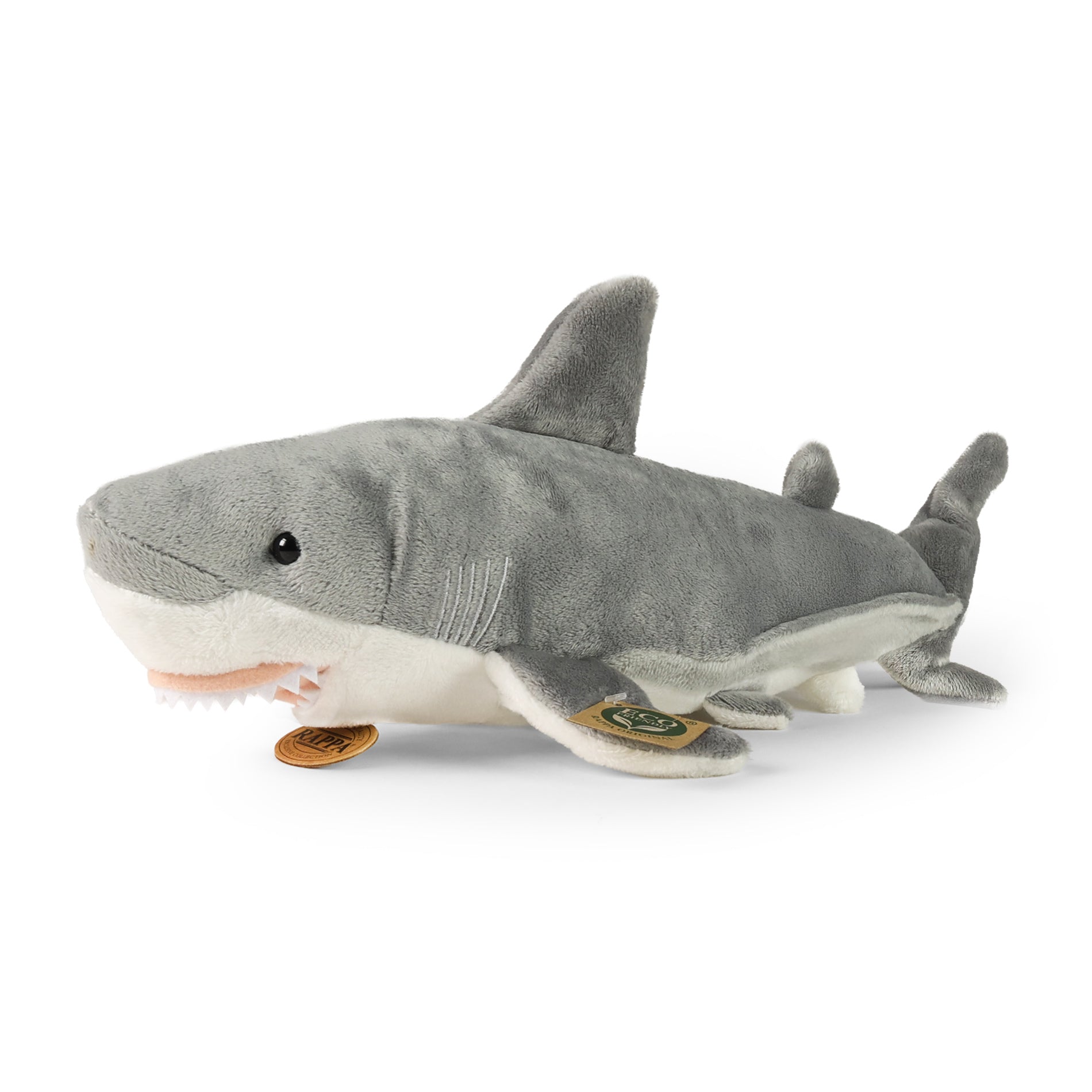 Peluche Squalo 38 Cm Ecologico