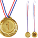 Gold Medal First Place Prize Trophy Zinc 6.5cm