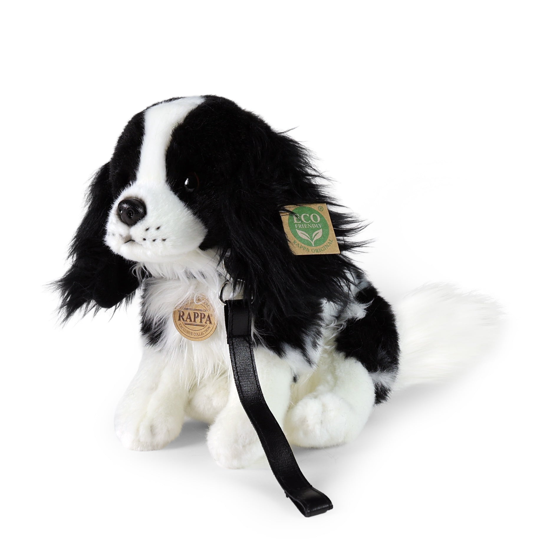 Plüss King Charles Spániel Pórázzal 27 cm Eco-f.