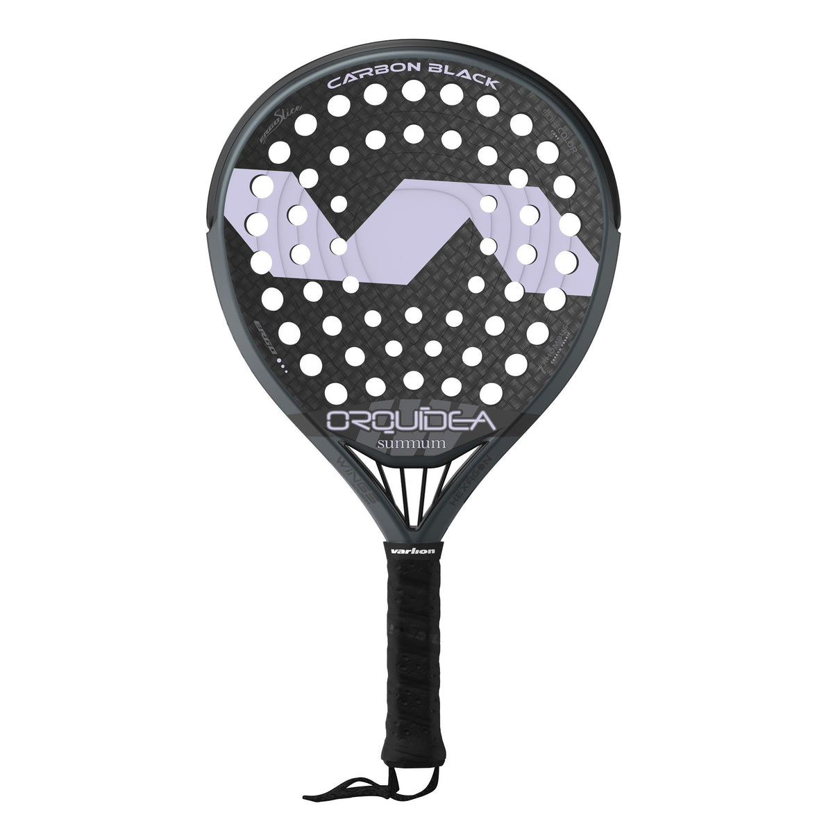 Varlion Lw Carbon Black Orquidea Padel Racket