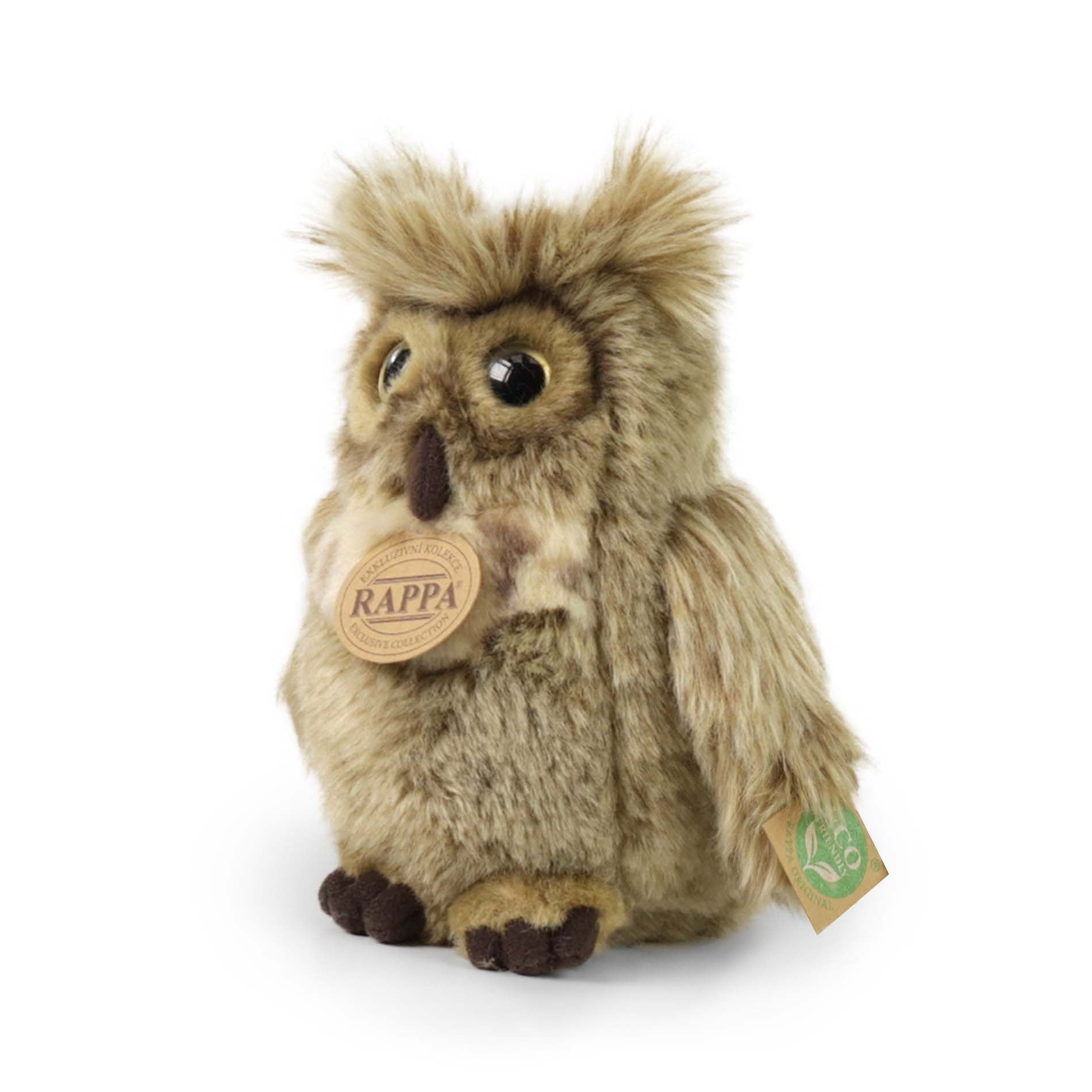 Plüsch Virginia-Uhu 17 cm umweltfreundlich