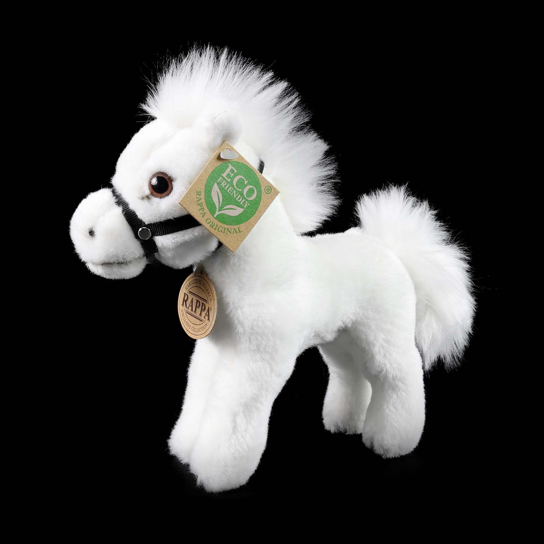 Peluche Caballo Blanco 20 Cm Ecológico