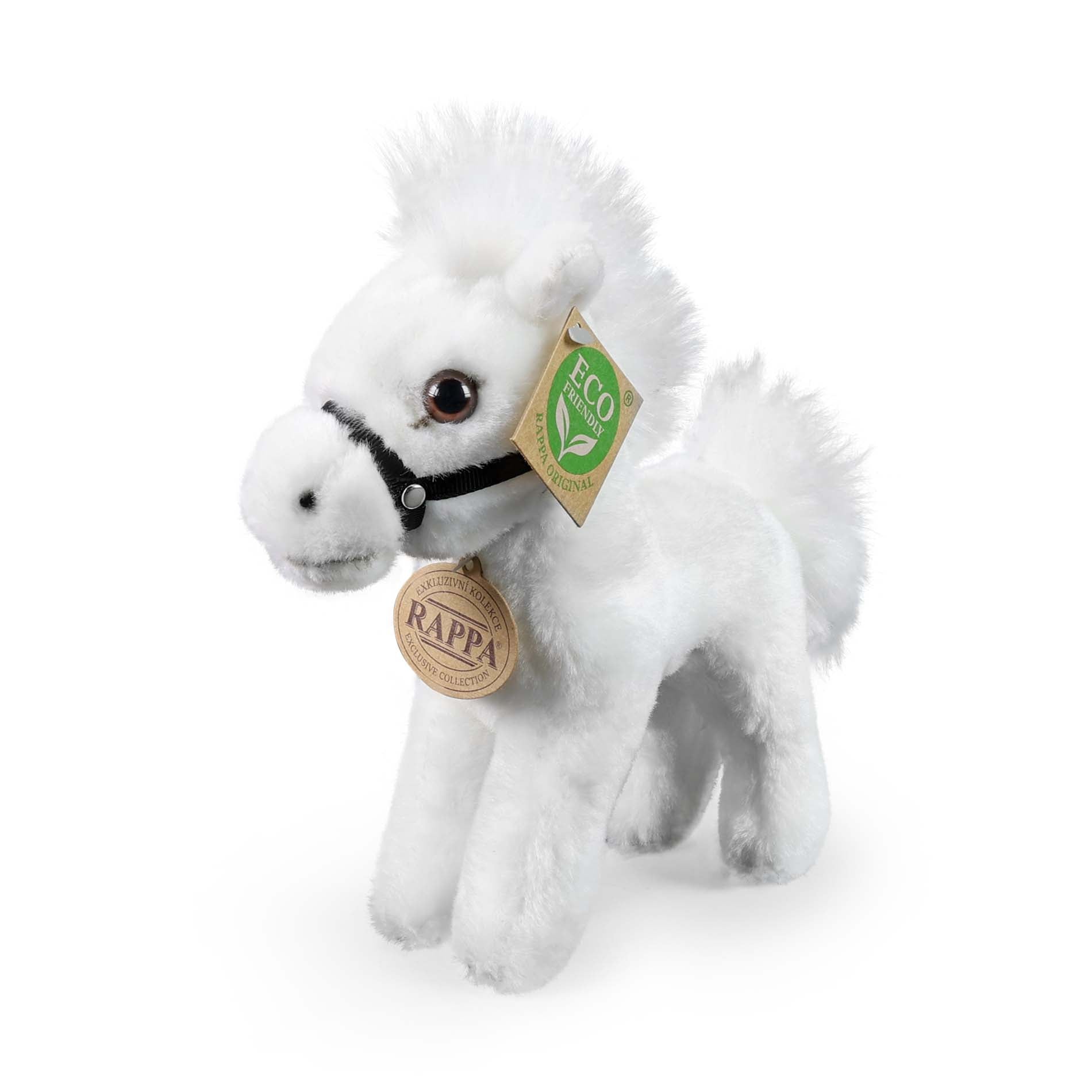 Peluche Caballo Blanco 20 Cm Ecológico