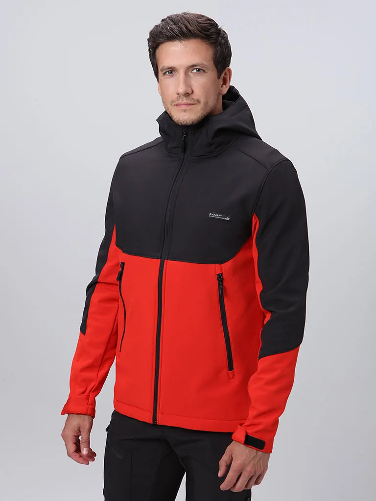 Pánska softshellová bunda Loap Lucas Red