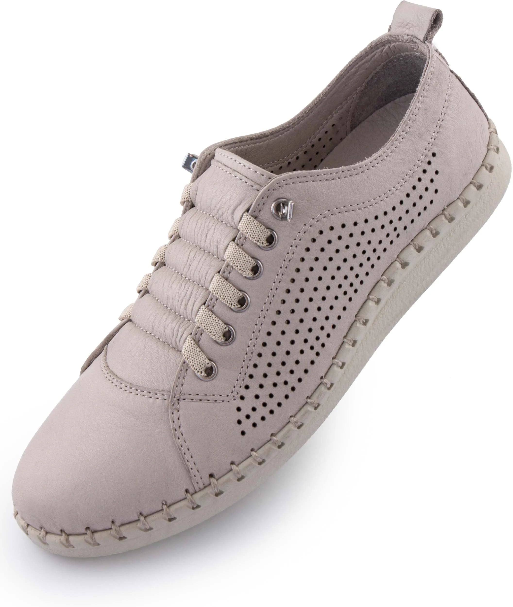Chaussures en cuir pour femmes nell perform gris 37
